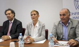 Confindustria Macerata, gli imprenditori fanno un resoconto al ritorno dal MICAM e dal MIPEL