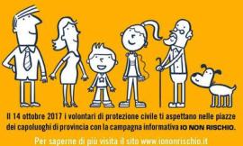 La Protezione Civile nazionale promuove la campagna "Io non rischio": coinvolti 103 capoluoghi italiani