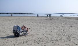 Civitanova, si torna in spiaggia per questa bella "ottobrata"