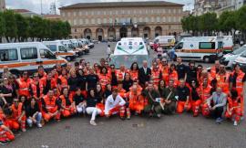 Civitanova, cerimonia per la donazione del nuovo pulmino della Croce Verde