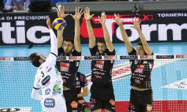 SuperLega, la Lube schianta Trento 3-0 nella prima uscita in casa