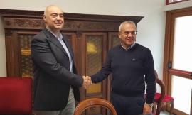 Visso, NeroGiardini dona una nuova struttura per i commercianti e gli artigiani