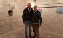 Porto Potenza, la pittura di Antonelli riscuote interesse: Scocco sta già pensando ad un'altra mostra