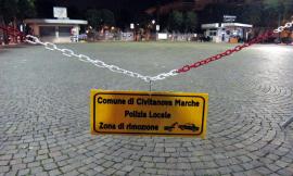 Civitanova, carroattrezzi e nuove barriere: risolto il problema parcheggi selvaggi in piazza