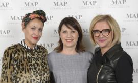 Grande successo per l’evento a Casa Map: circa 200 partecipanti per celebrare moda, vino, design e bellezza