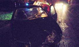 Tremendo fuoristrada fra Treia e Chiesanuova: 38enne operato d'urgenza