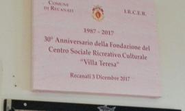 Recanati, 30 anni di attività per il Centro Sociale Villa Teresa