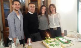 Festa a Caldarola per i 50 anni di Michele Gatti