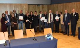 Tolentino, assegnati i Golden Media Marche e  inaugurata la mostra sul contemporaneo