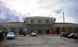 Civitanova, grosso spavento per un fulmine nei pressi della stazione