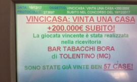Tolentino baciata dalla fortuna: vinti una casa e 200mila euro al gioco "VinciCasa"