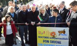 San Severino, taglio del nastro per la struttura dell'oratorio interparrocchiale donato da Realtà Cattoliche Cantù
