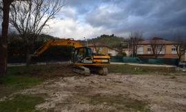 San Severino, aperto il cantiere per la scuola temporanea nel Rione di Contro