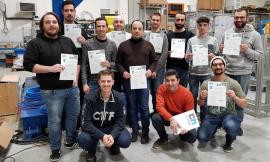 Matelica, concluso il corso di robotica e automazione industriale di Citynet