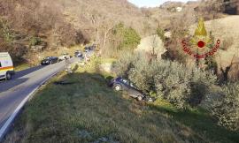 Cingoli, frontale a Santa Maria del Rango: allertata l’eliambulanza