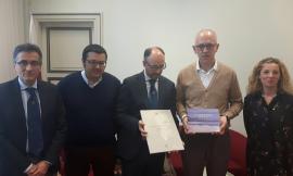 Civitanova, incontro tra il sindaco Ciarapica e il rettore Unicam Pettinari