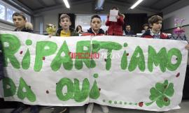 Una scuola per Caldarola: prende il via il cantiere per la ricostruzione della scuola abbattuta dal sisma - FOTO