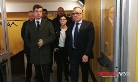 Il ministro Orlando a Macerata in visita ai feriti della sparatoria - VIDEO