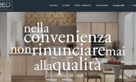 Creo Kitchens, brand del Gruppo Lube ha lanciato il nuovo sito