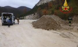 Cingoli, concluse le operazioni di bonifica di un ordigno esplosivo presso la cava ex Sielpa
