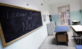 A Tolentino per la neve scuole chiuse per due giorni, lunedì 26 e martedì 27 febbraio 2018