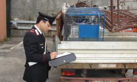 Furto di ponteggi edili, arrestato un cinquantasettenne