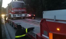 Sos in caserma a Macerata: i vigili del fuoco soccorrono i vigili del fuoco