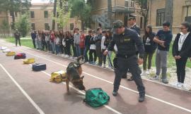 Tolentino, gli alunni della Don Bosco a lezione con la Guardia di finanza