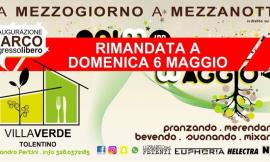 Tolentino, primo maggio con pioggia: rinviato a domenica l'evento previsto a Villa Verde