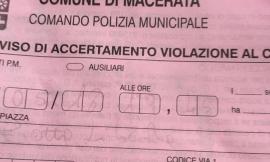 A Macerata la "multa al futuro". Lo sfogo di un automobilista su Facebook (FOTO)