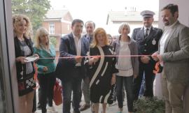 Taglio del nastro per la nuova sede operativa della Pars a Recanati