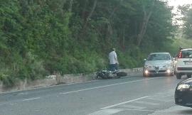 Macerata, scontro tra auto e moto: ferito centauro 30enne