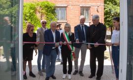 San Severino, taglio del nastro per il nuovo laboratorio emergenziale per macchine utensili del "Divini"