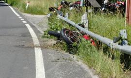 Grave incidente tra Monte Cavallo e Visso: due centauri a Torrette - FOTO