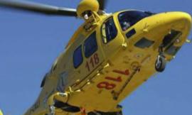 Fiastra, motociclista ferito in un incidente: è grave