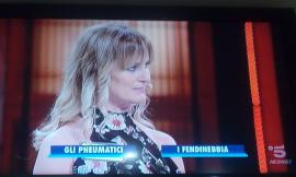 Isabella Silvetti e Antonio Lo Cascio, siparietto maceratese ad "Avanti un altro"