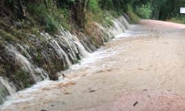 Grandine e pioggia nel Maceratese, disagi su tutto il territorio. Traffico in tilt e danni ingenti a Tolentino (FOTO)