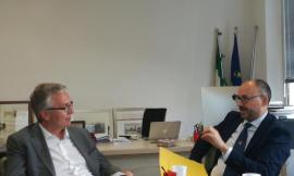Pronto a luglio il nuovo Campus di Unicam: oggi in visita il presidente Ceriscioli
