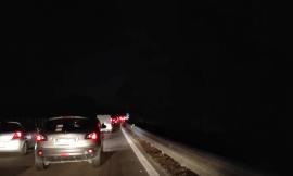 Caos superstrada anche in serata, il sindaco di Belforte: "Ci stiamo opponendo ad altre chiusure di svincoli insensate"