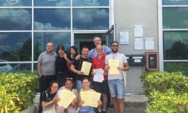 Concluso il corso di abilitazione al commercio e alla somministrazione alimentare: consegnati gli attestati a nove corsisti