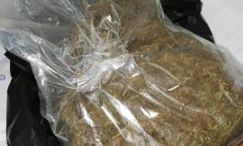 Controlli antidroga, sequestrato mezzo chilo di marijuana: arrestato un 21enne