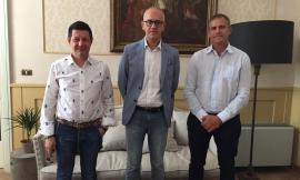 I vertici di Estra Energie incontrano il sindaco di Civitanova Marche