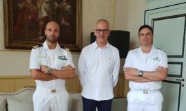 Civitanova: avvicendamento alla Capitaneria di Porto. Gli auguri del sindaco Ciarapica