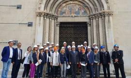 Visso, il ministro Bonisoli in visita: "Siamo con voi"