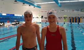 Nuoto Tolentino: Leonardo Pannelli e Linda Bastia onorano al meglio i Campionati Regionali Estivi Esordienti B
