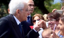 Mattarella ad Esanatoglia: "Ripartire dalle scuole significa guardare al futuro" - GALLERY