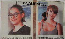 Apprensione per Gaia Maria Perasso e Gaia Fiorentini: le due diciassettenni sono scomparse ieri da Fermo