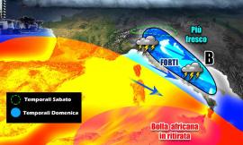 Meteo impazzito: caldo africano fino a sabato e poi lo schiaffo nordico