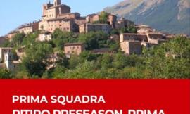 Il Perugia in ritiro precampionato a Sarnano