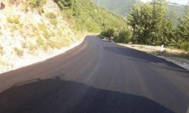 Visso, conclusi i lavori di asfaltatura sulla provinciale Forcella
